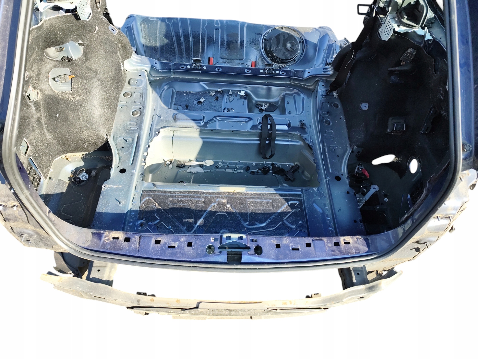 rear panel sump boot BMW F31 colour MEDITERRANBLAU METALLIC (C10)