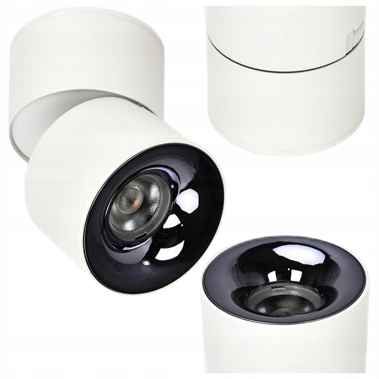 Pohyblivá Nástěnná Lampa Kulatá Brema Bílá Led Cct Light Prestige