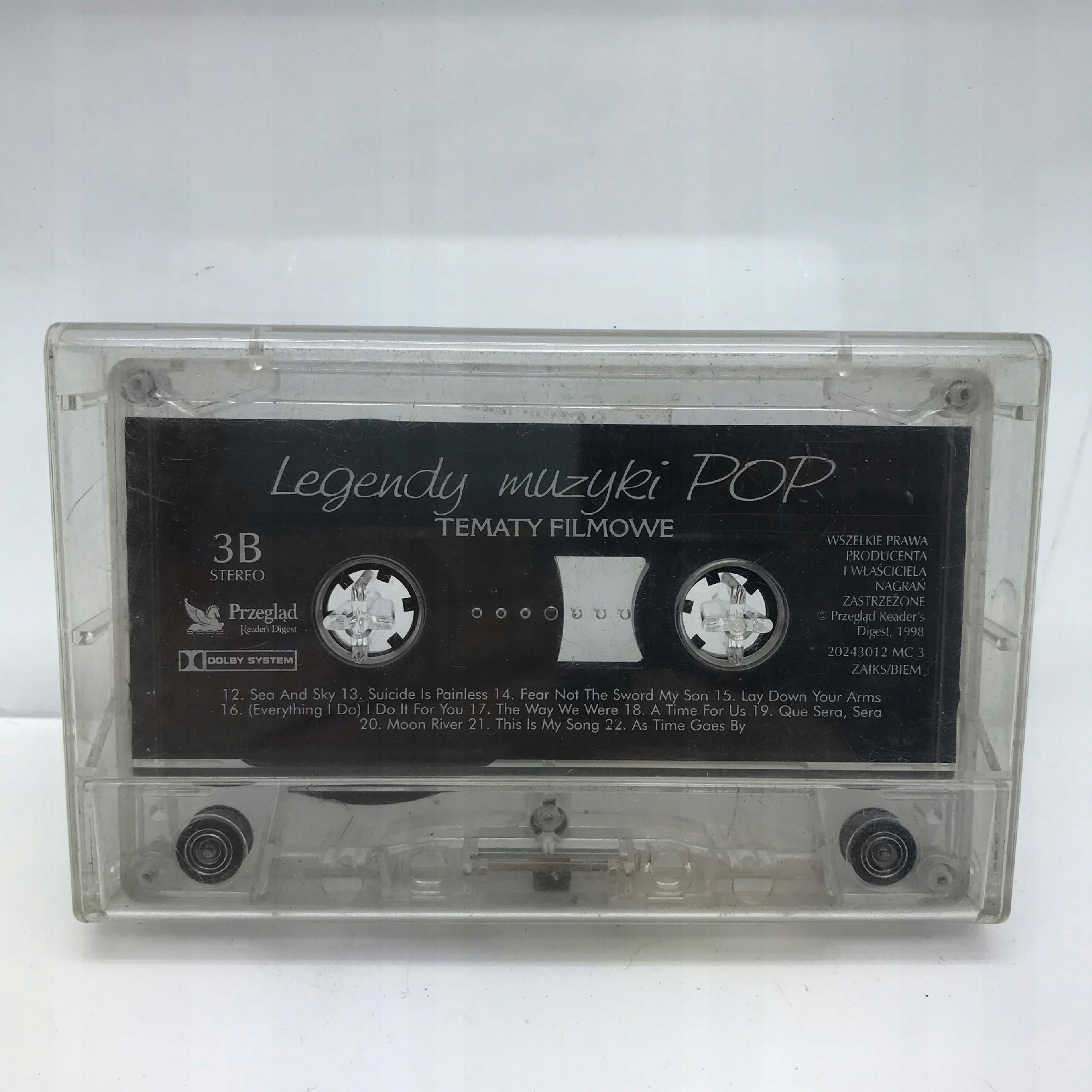 Kaseta - VARIOUS - LEGENDY MUZYKI POP 3