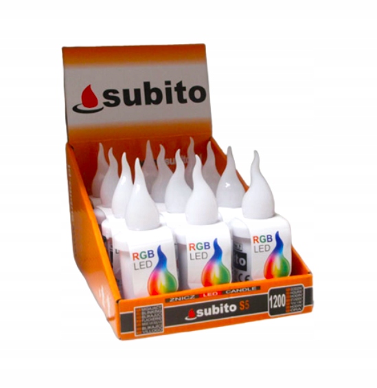 

Wkład Elektryczny Subito S5 Rgb Zmienny Led 12 Szt