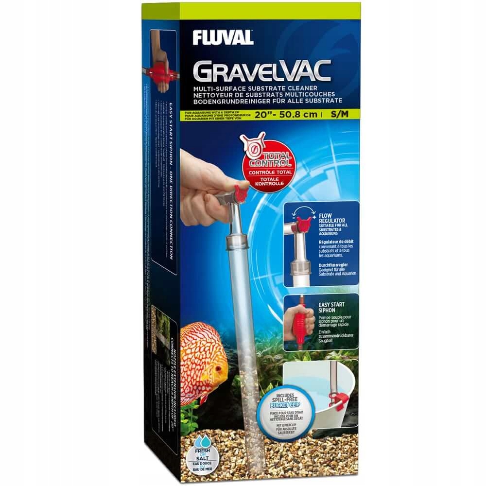Levně Fluval GravelVac Multi-Substrate Odmulčovač S/m