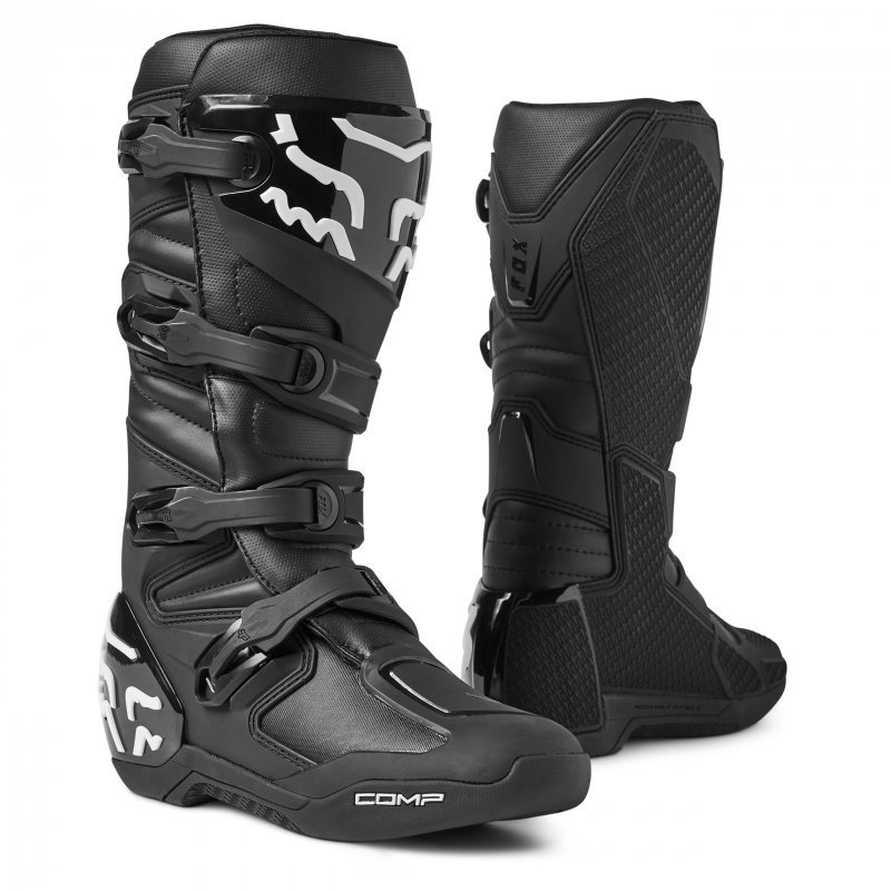 Motocyklové Topánky Fox Comp Black 11.5 (vložka 283 MM)