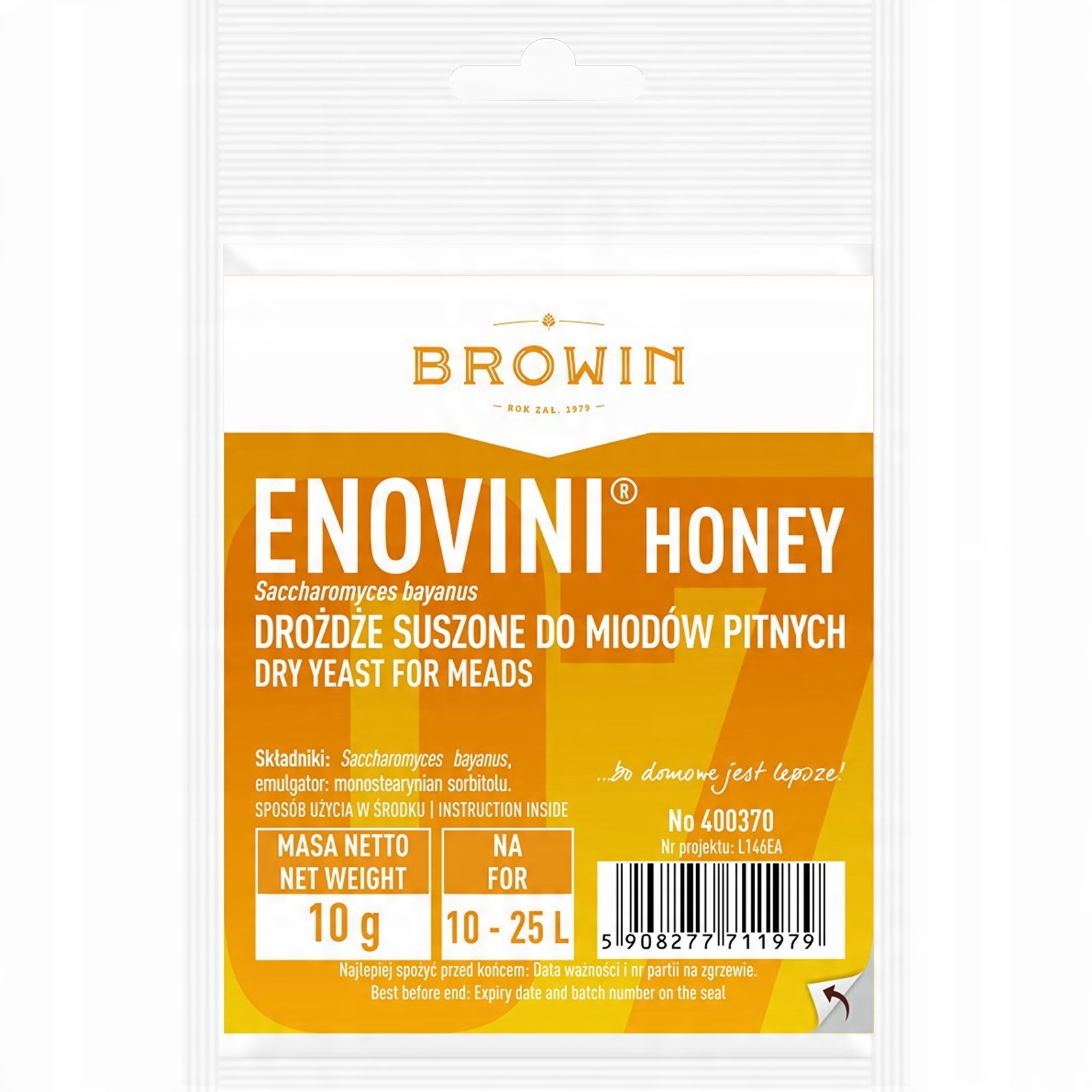 

Drożdże do miodu pitnego Enovini Honey