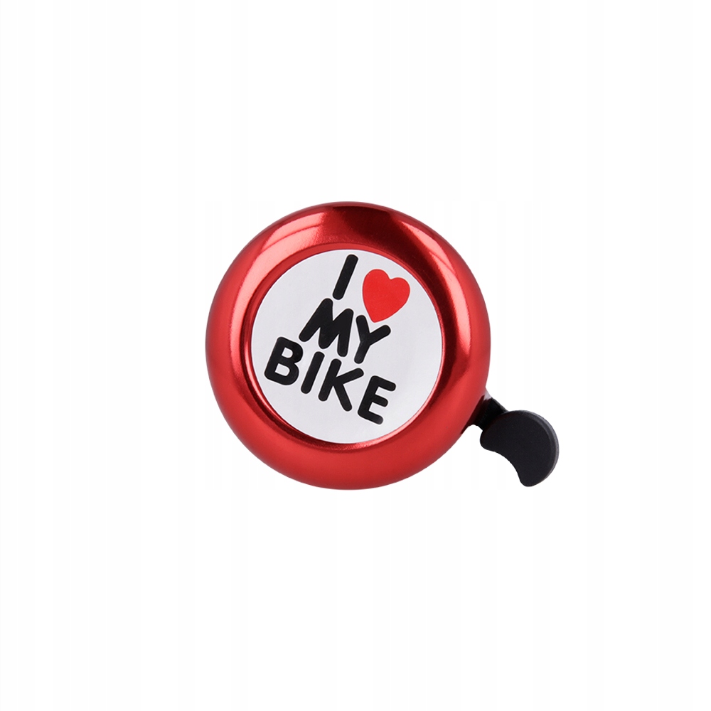 

Dzwonek Rowerowy "I love my bike" czerw