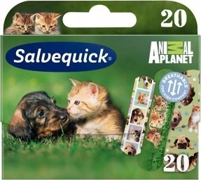 

Salvequick Zestaw Plastrów Animal Planet 20 sztuk
