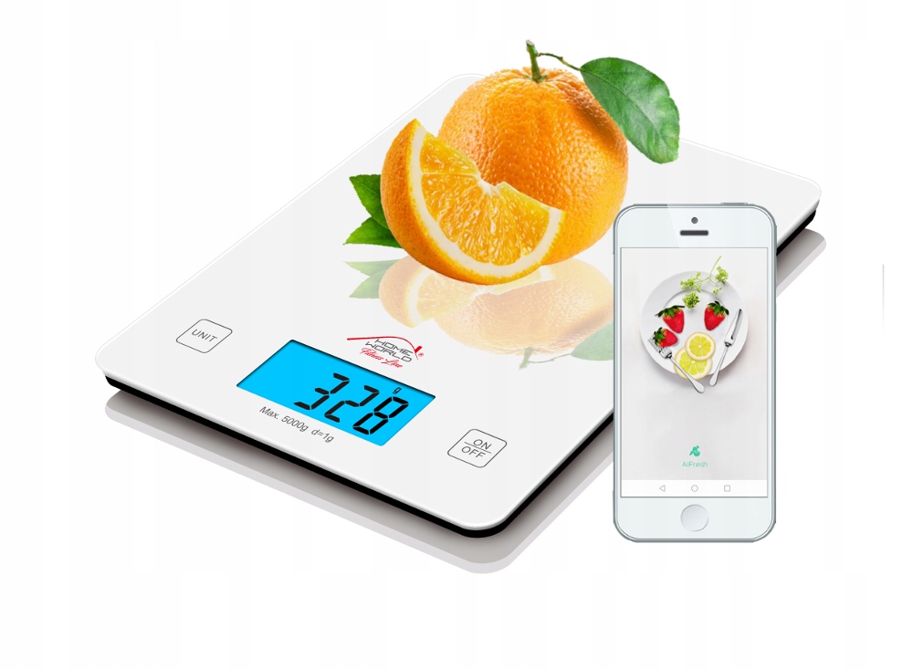 

Waga Kuchenna Elektroniczna FIT020 Bluetooth 5kg