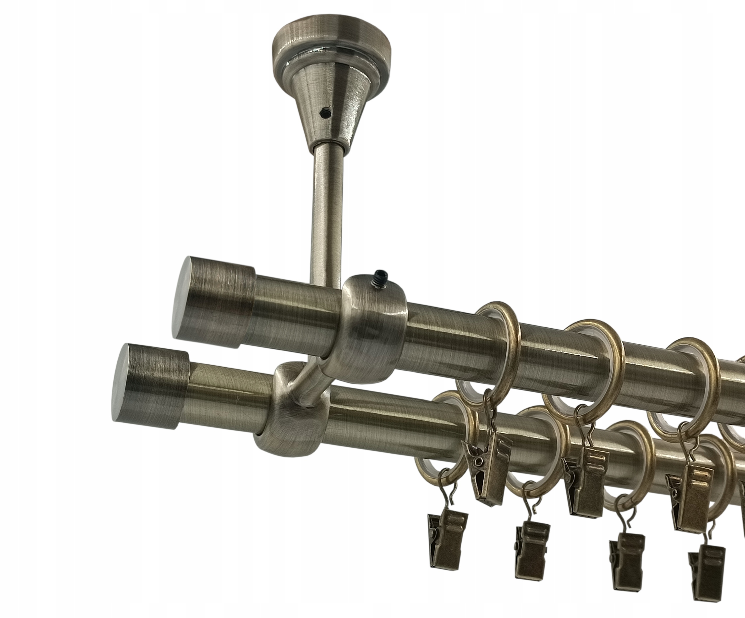 Garnýž Zlato Antik 19+19 mm Luna 200 cm