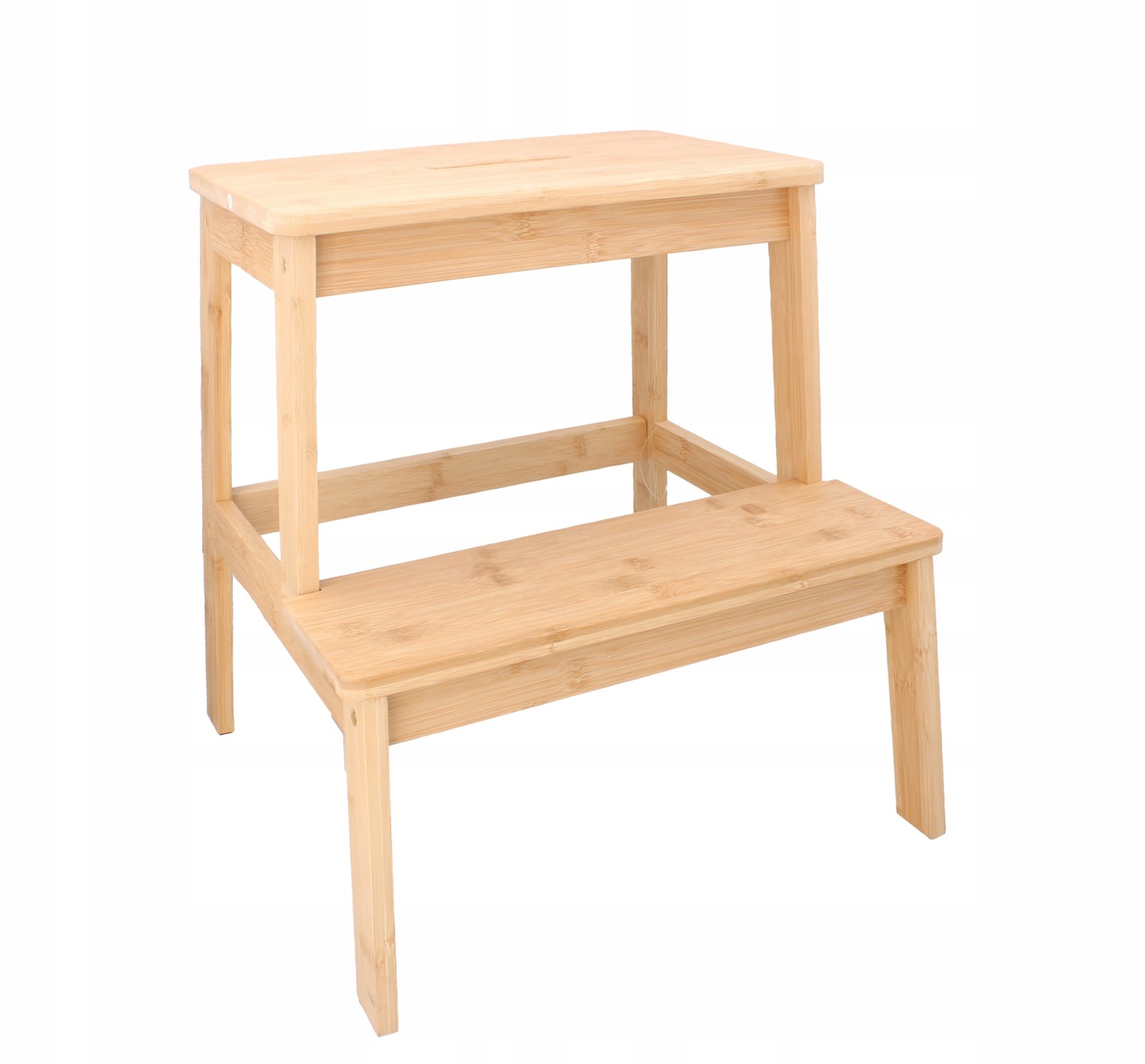 СТУЛ PODEST ТАБУРЕТ С ЛЕСТНИЦЕЙ ЛЕСТНИЦА 2 СТУПЕНИ БАМБУК