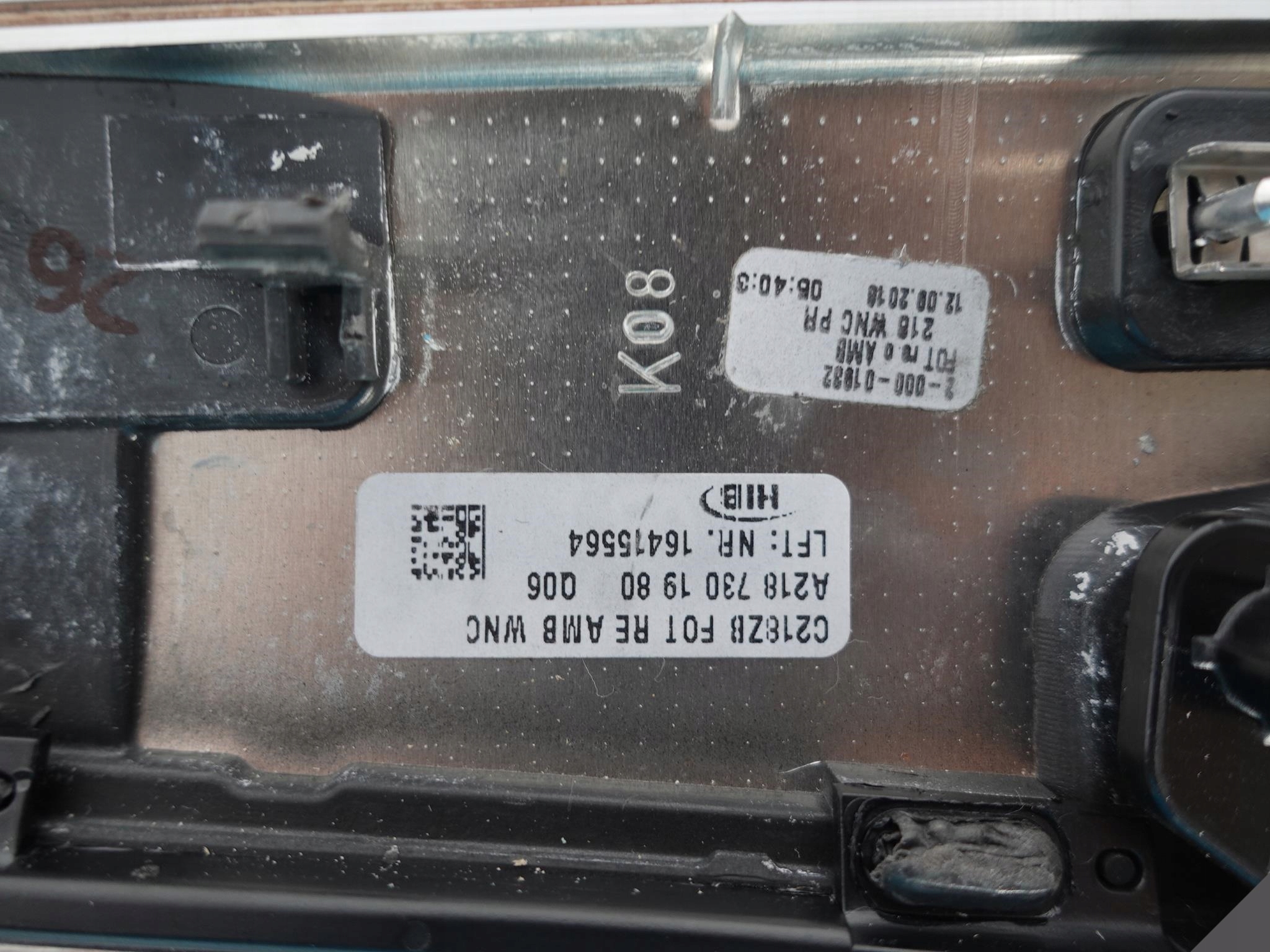 MERCEDES CLS C218 218 moulding DEKOR PANEL right rear part