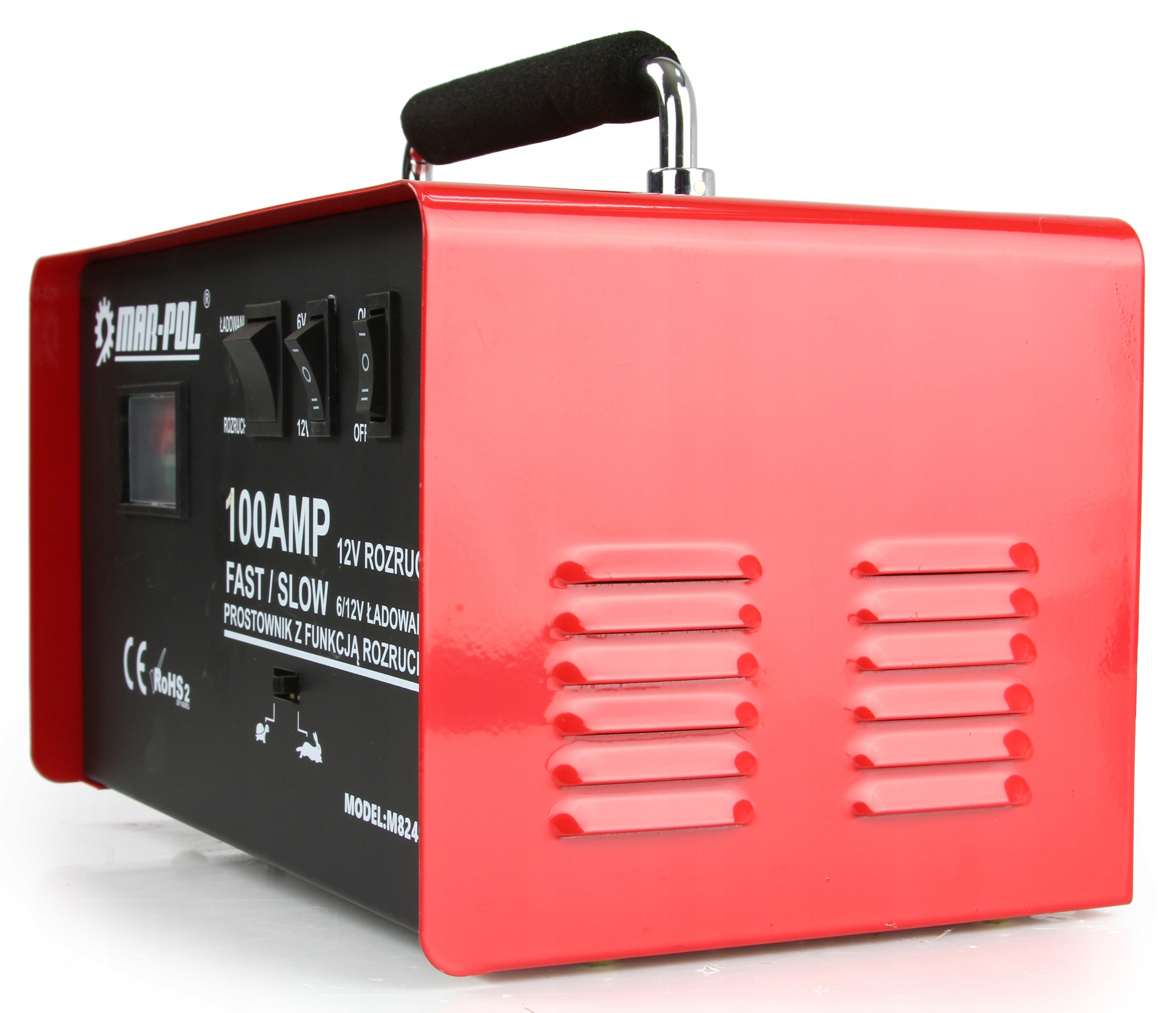 PROSTOWNIK AKUMULATOROWY Z ROZRUCHEM 6/12 ROZRUCH Marka Ripper