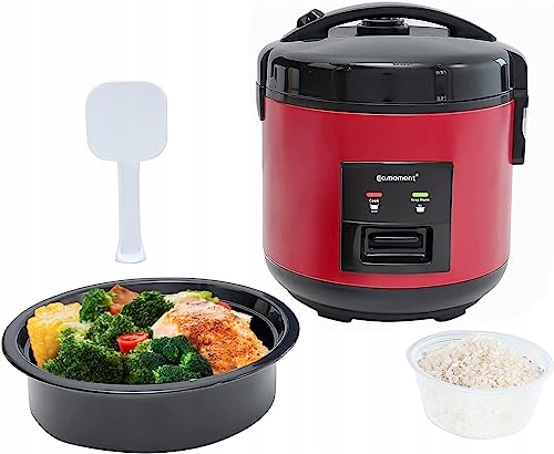 Tlakový hrnec na rýži Eamoment parní hrnec 400 W červený