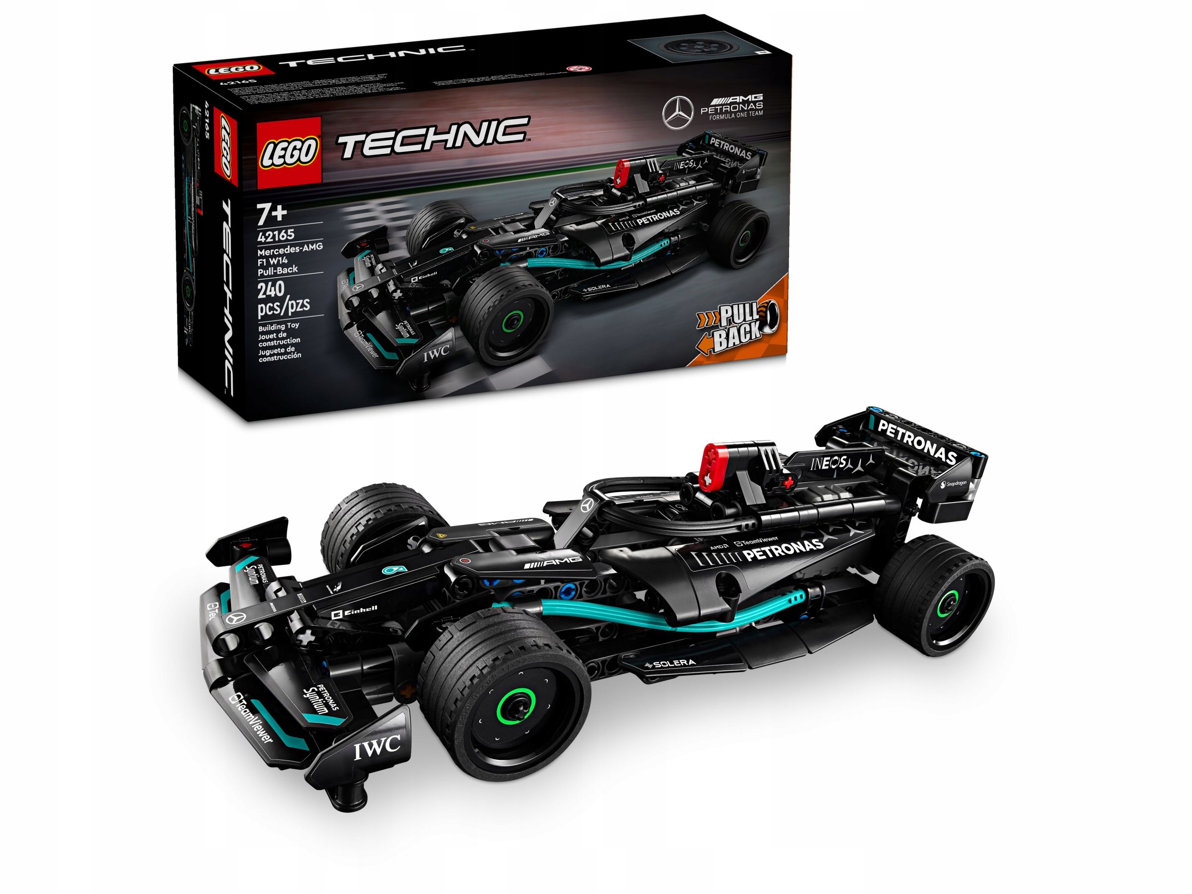 Lego Technic Mercedes-amg F1 W14 E Performance Pull-back 42165
