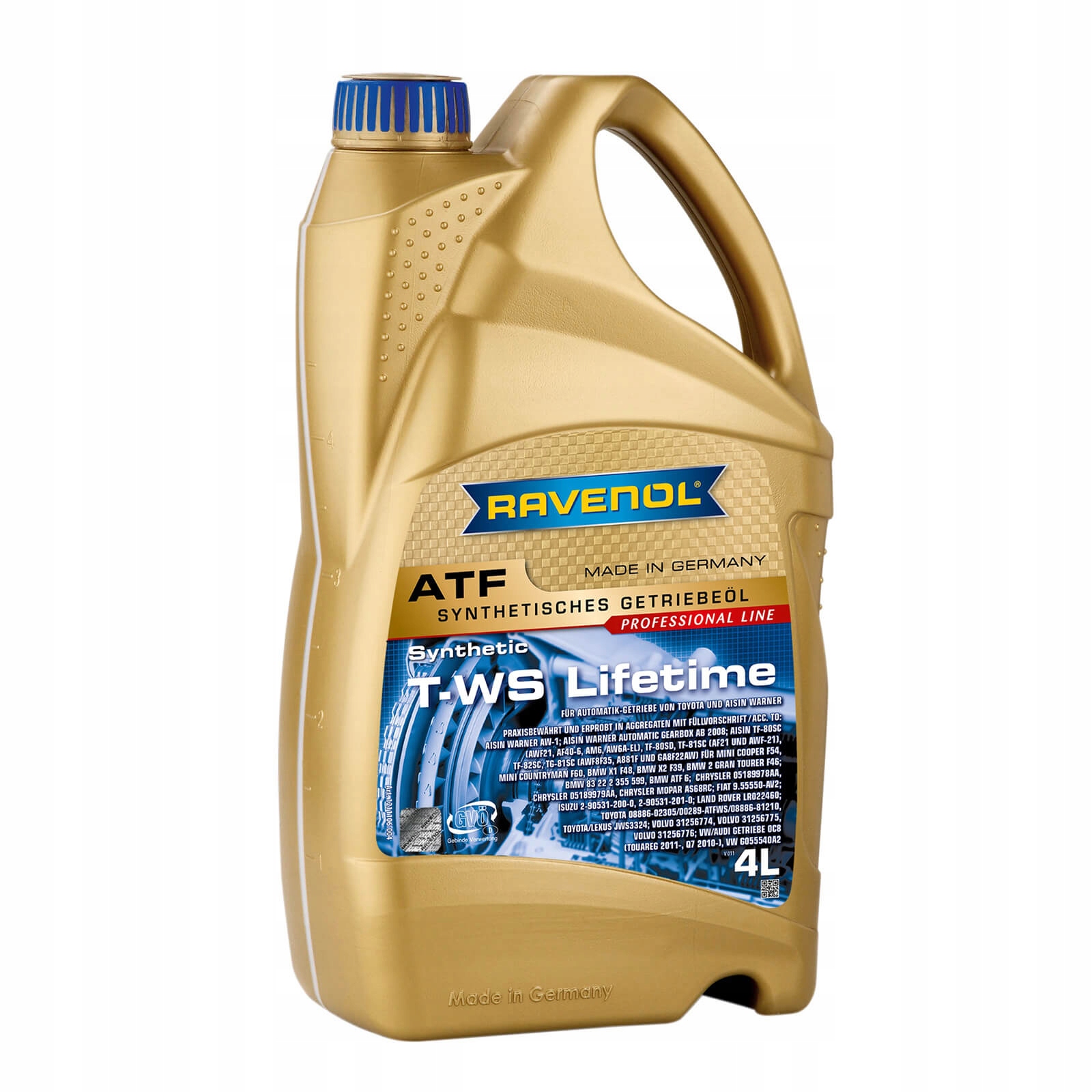RAVENOL ATF T-WS LIFETIME Olej przekładniowy 4L kb