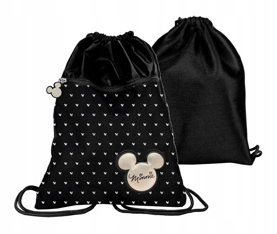 

Worek szkolny na buty z kieszenią Minnie
