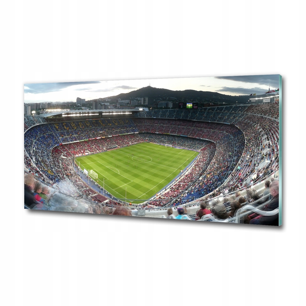 Skleněný obrázek dárek velký stadion Barcelona