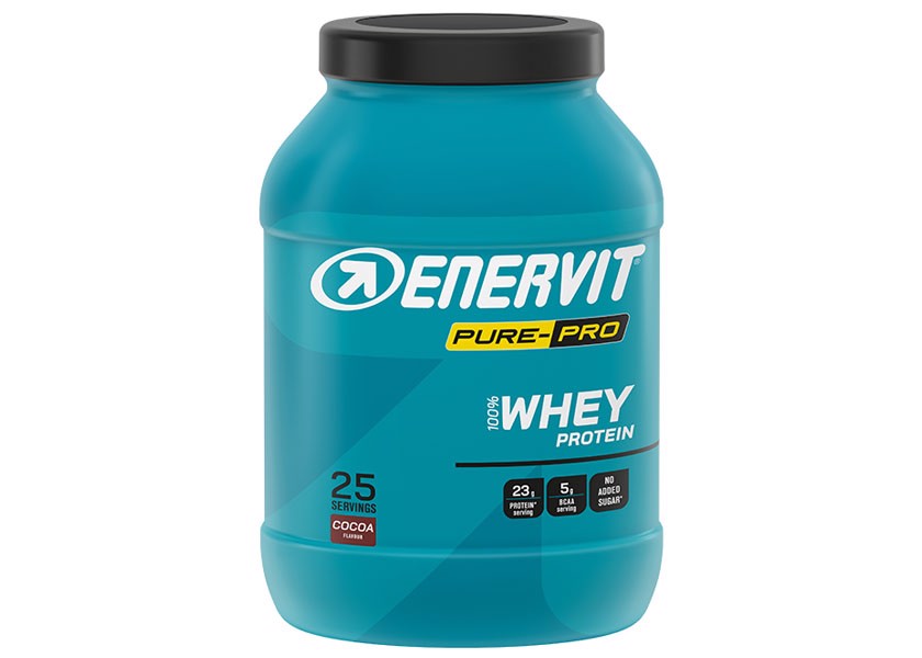 Enervit PurePro 100% Whey Protein 750 g Syrovátkový protein s příchutí kakaa