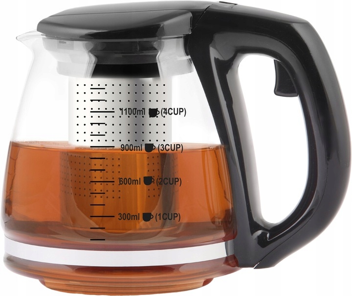 

Zaparzacz Dzbanek Czajnik Do Herbaty 1100ml Sitko