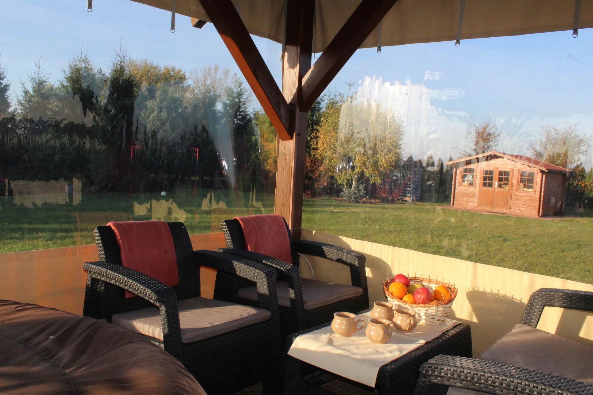 OSŁONA CAŁOROCZNA PLANDEKA PCV NA TARAS NA WYMIAR FOLIA PVC ZABUDOWA ALTANY Marka Sun Shade