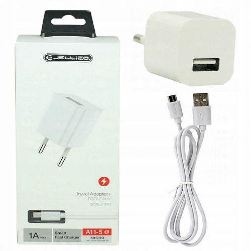 

Jellico A11 Ładowarka + Kabel Micro Usb 5W
