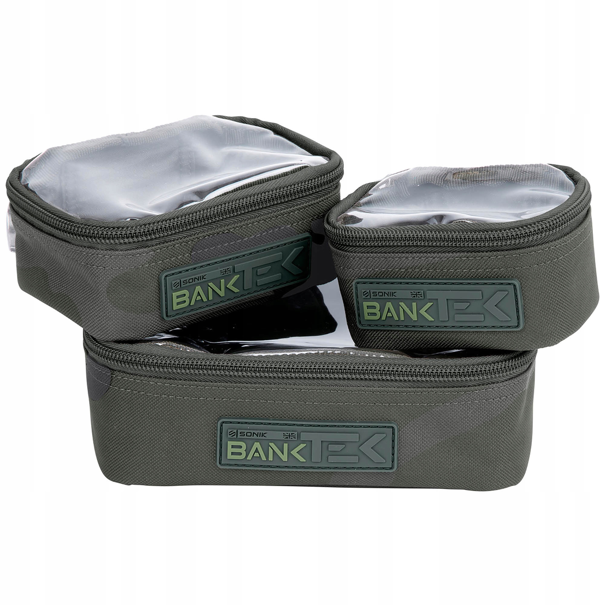 Zestaw Pokrowcy Sonik Bank-tek Pouch Set Kolor Zielony