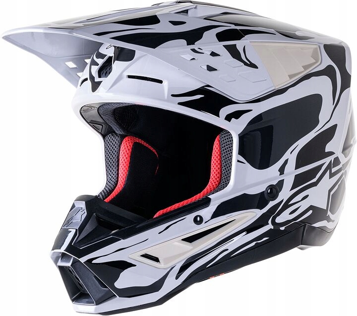 Crossová Prilba Alpinestars Supertech M5 Mineral Gray/black XL