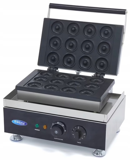 Vaflovač na mini koblihy 12 kusů 5x2 cm Maxima 09374011