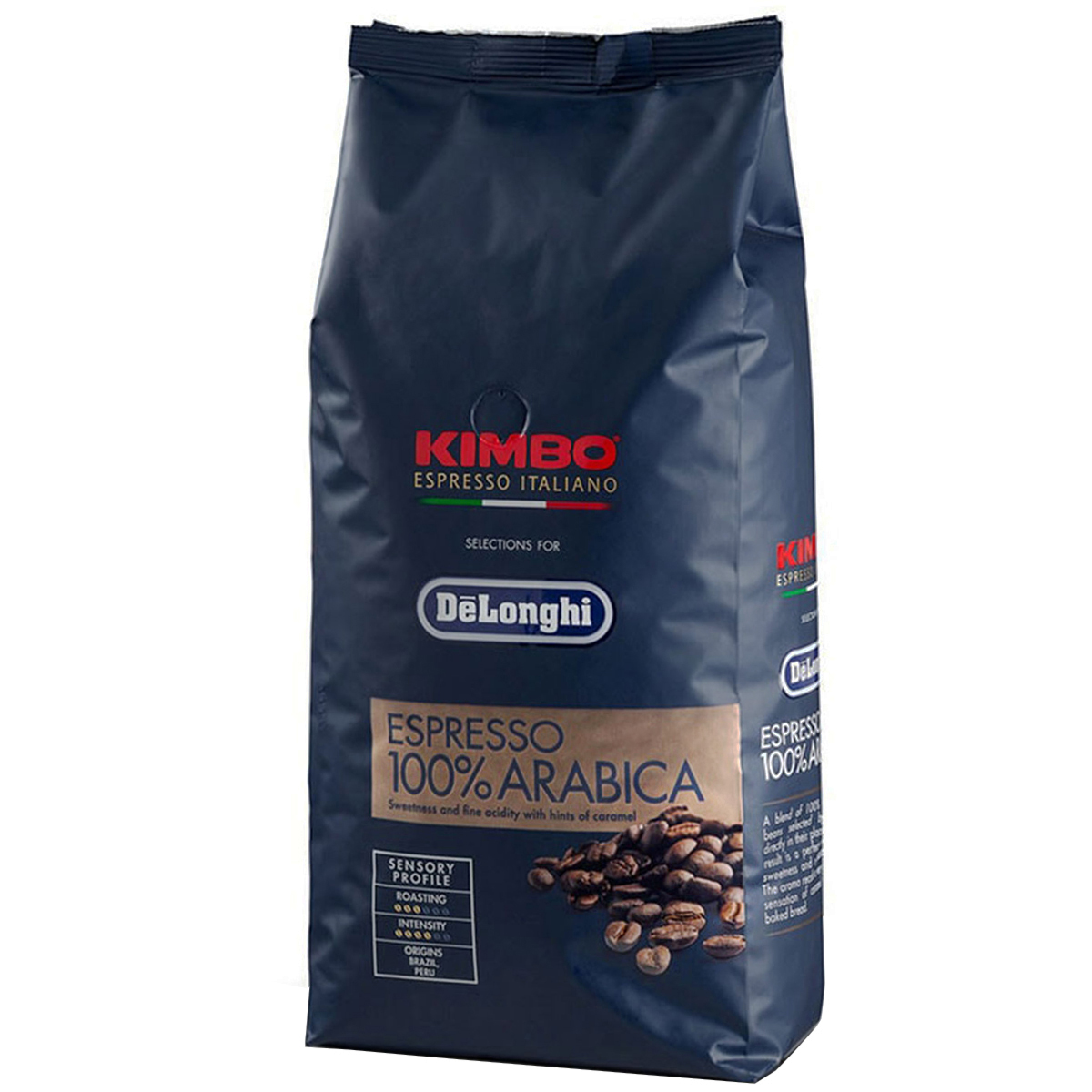 Kawa ziarnista Arabica Kimbo DeLonghi Espresso 1kg