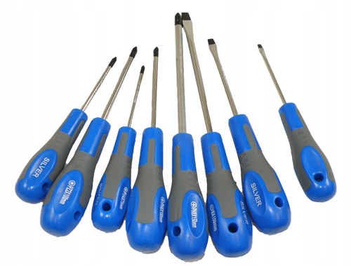 

Zestaw Śrubokrętów Wkrętaków Z Magnesem 8SZT Ph Pz