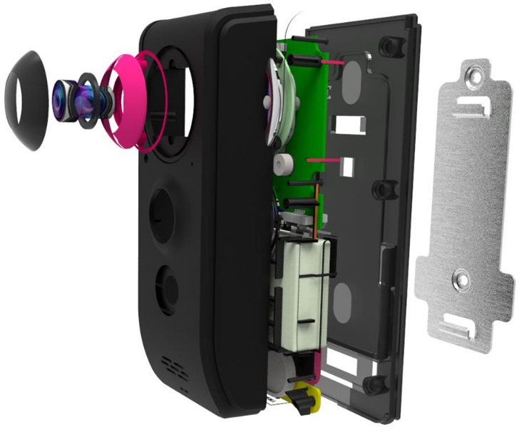 Wideo domofon WiFi IP z programem na komputer PC Marka inna