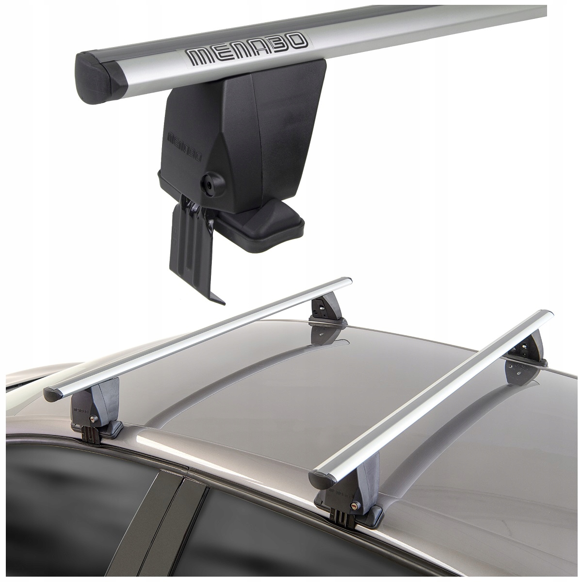 Strešný nosič menabo Delta silver Alfa Romeo 147 5D rok 2000-2010