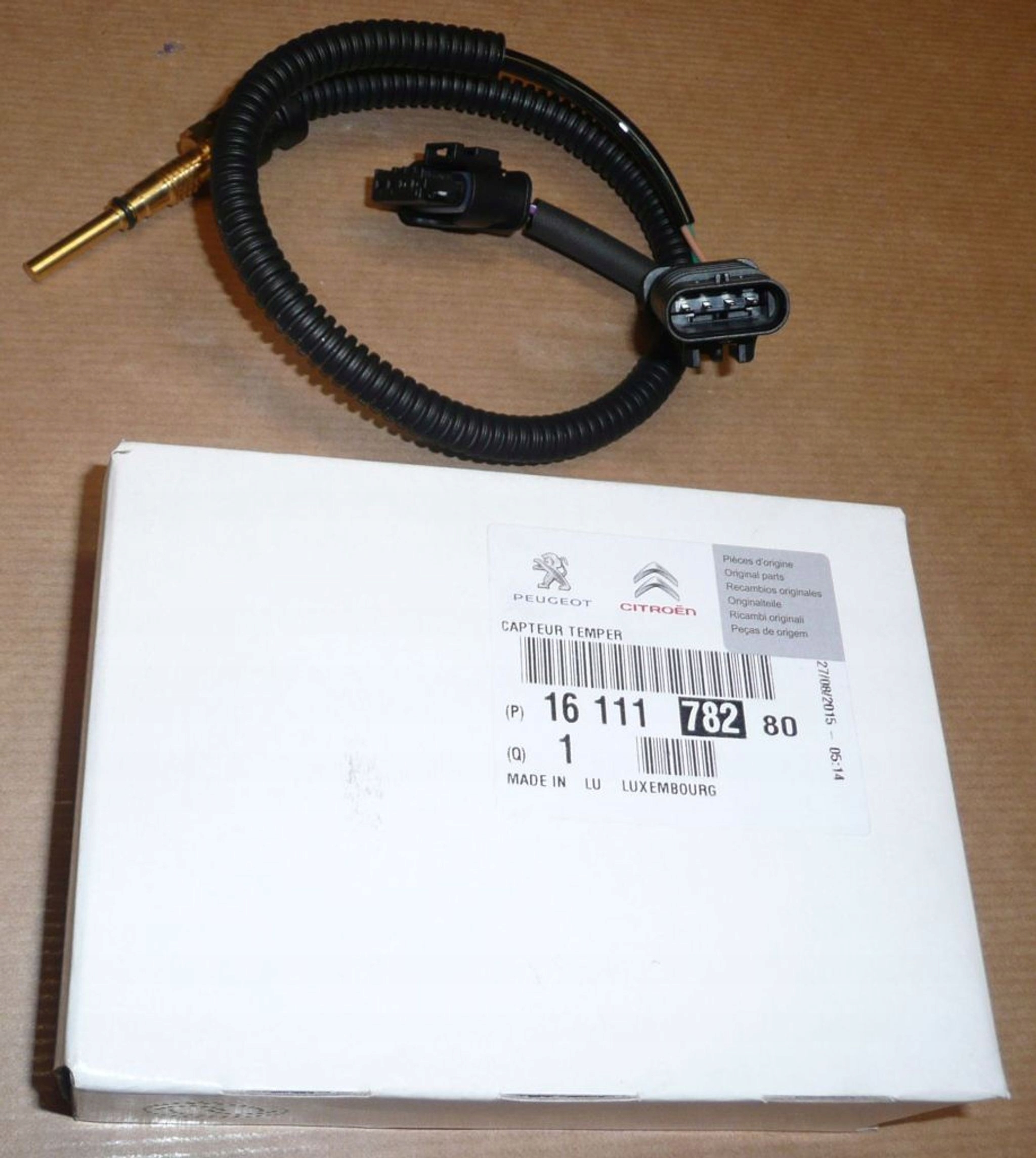 Snímač Teploty Chladicí Kapaliny C3,P207 1.6 Thp 1611178280