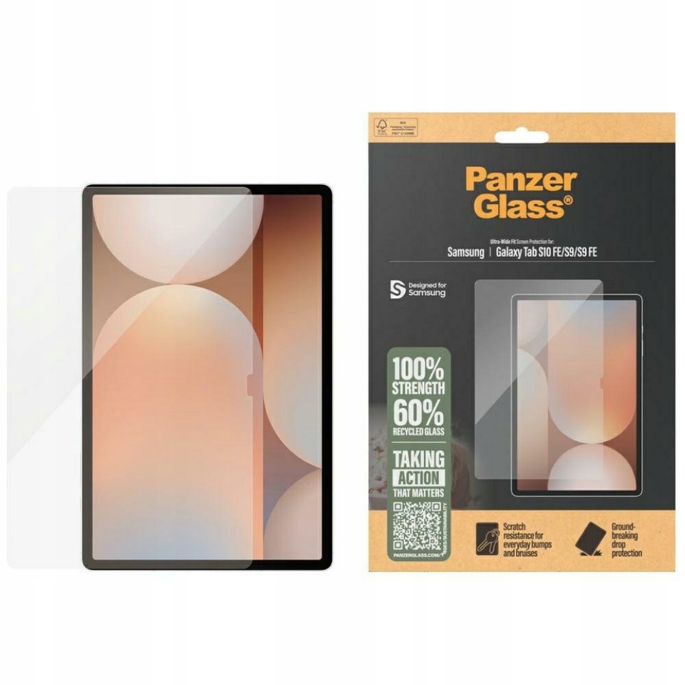 Tvrdené sklo PanzerGlass Ultra-Wide Fit pre Samsung Galaxy Tab S10 Fe/s