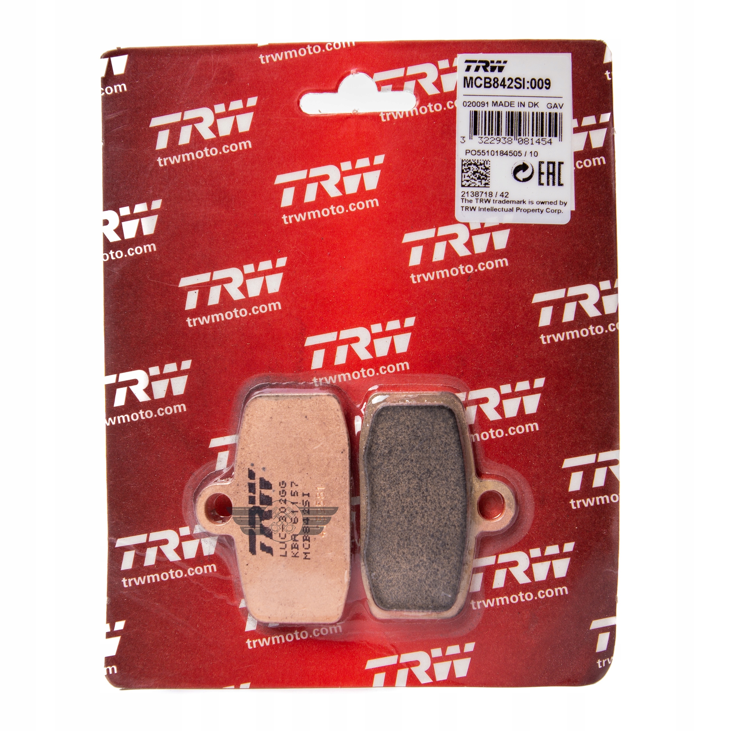 

Klocki Hamulcowe Trw Ktm 85 Sx 2012-2013 Przód
