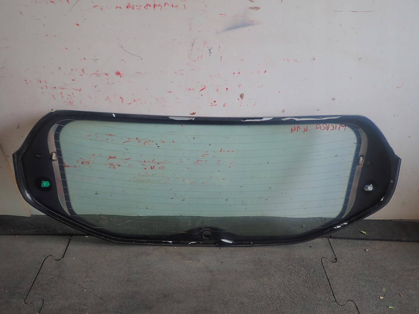 window bonnet NISSAN QASHQAI J11 II 2014