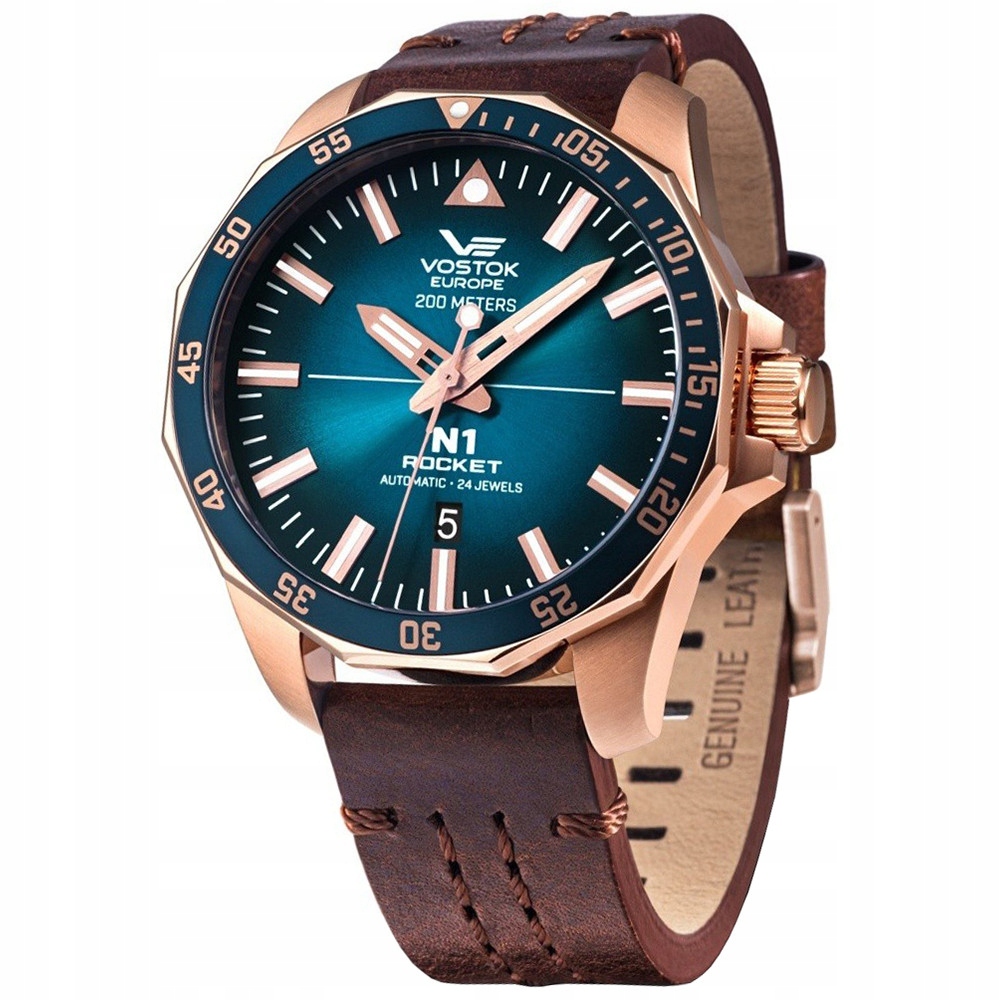Pánské Hodinky Vostok Europe NH35A-225B616 hnědé