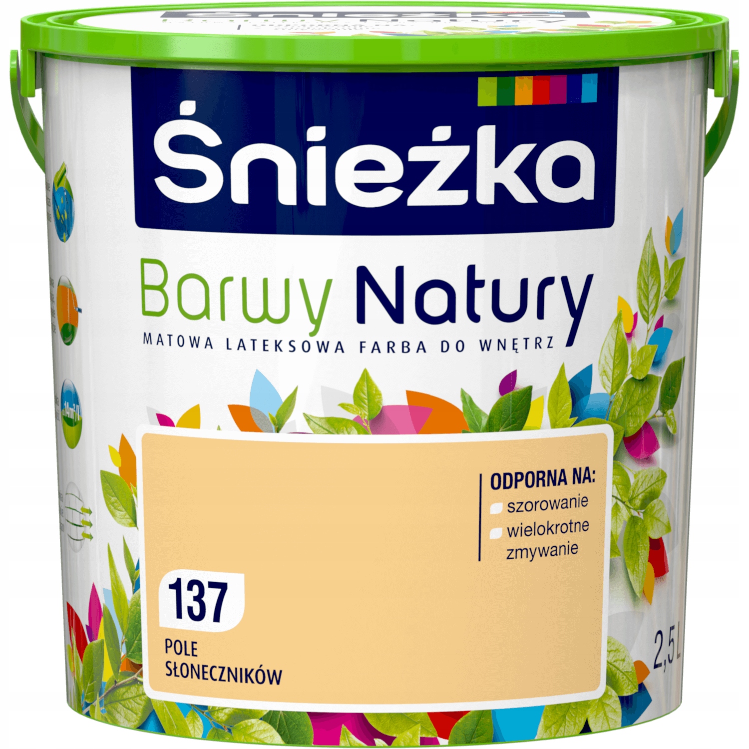 

Śnieżka Barwy Natury 137 Pole Słoneczników 2,5L