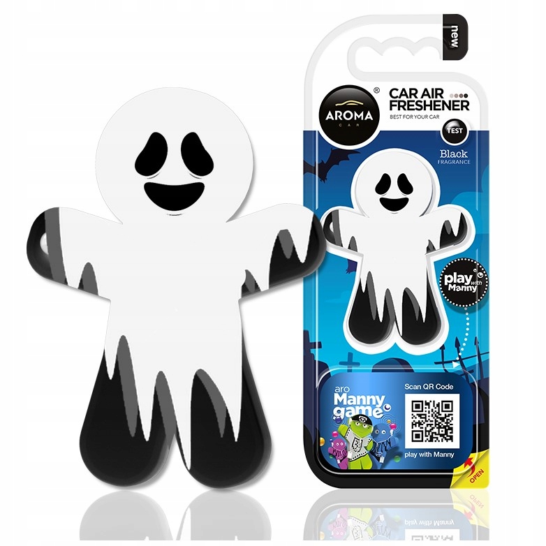 

Zapach Samochodowy Manny Ghost Black