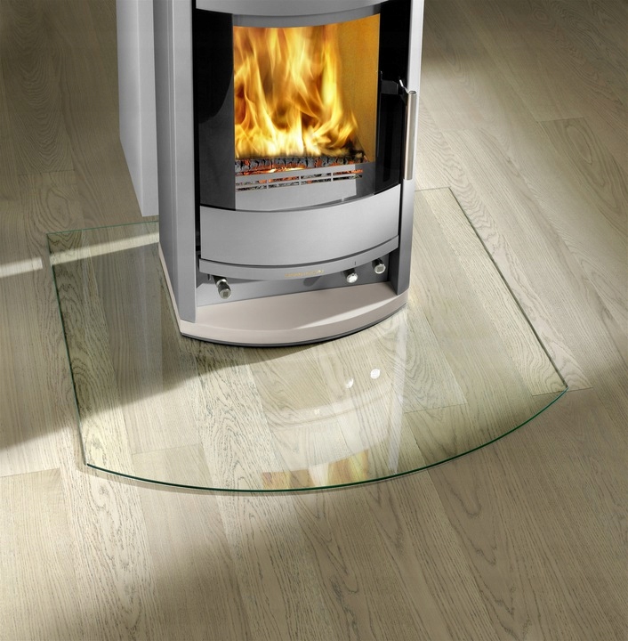 Szyba Hartowana Pod Kominek Piecyk 100x100 cm Typ Inne elementy