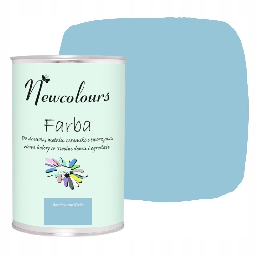 Farba do mebli Newcolours Bezchmurne Niebo 900ml