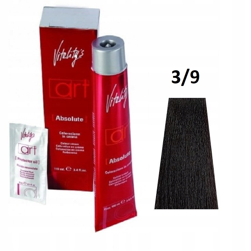 

Profesjonalna farba do włosów Vitalitys 3/9
