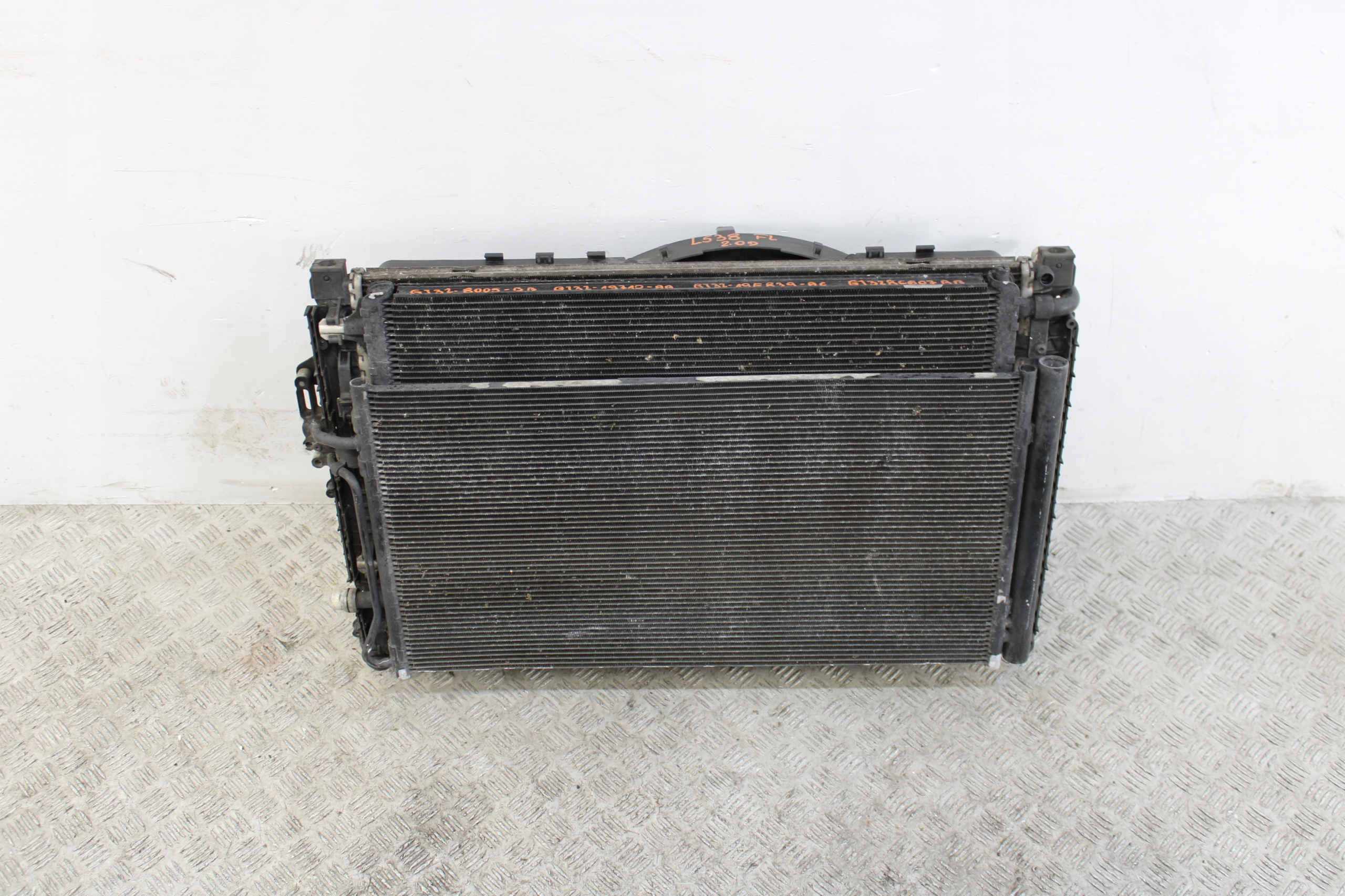 support panel for radiators radiator pillar LAND ROVER EVOQUE L538 LIFT 2,0 D