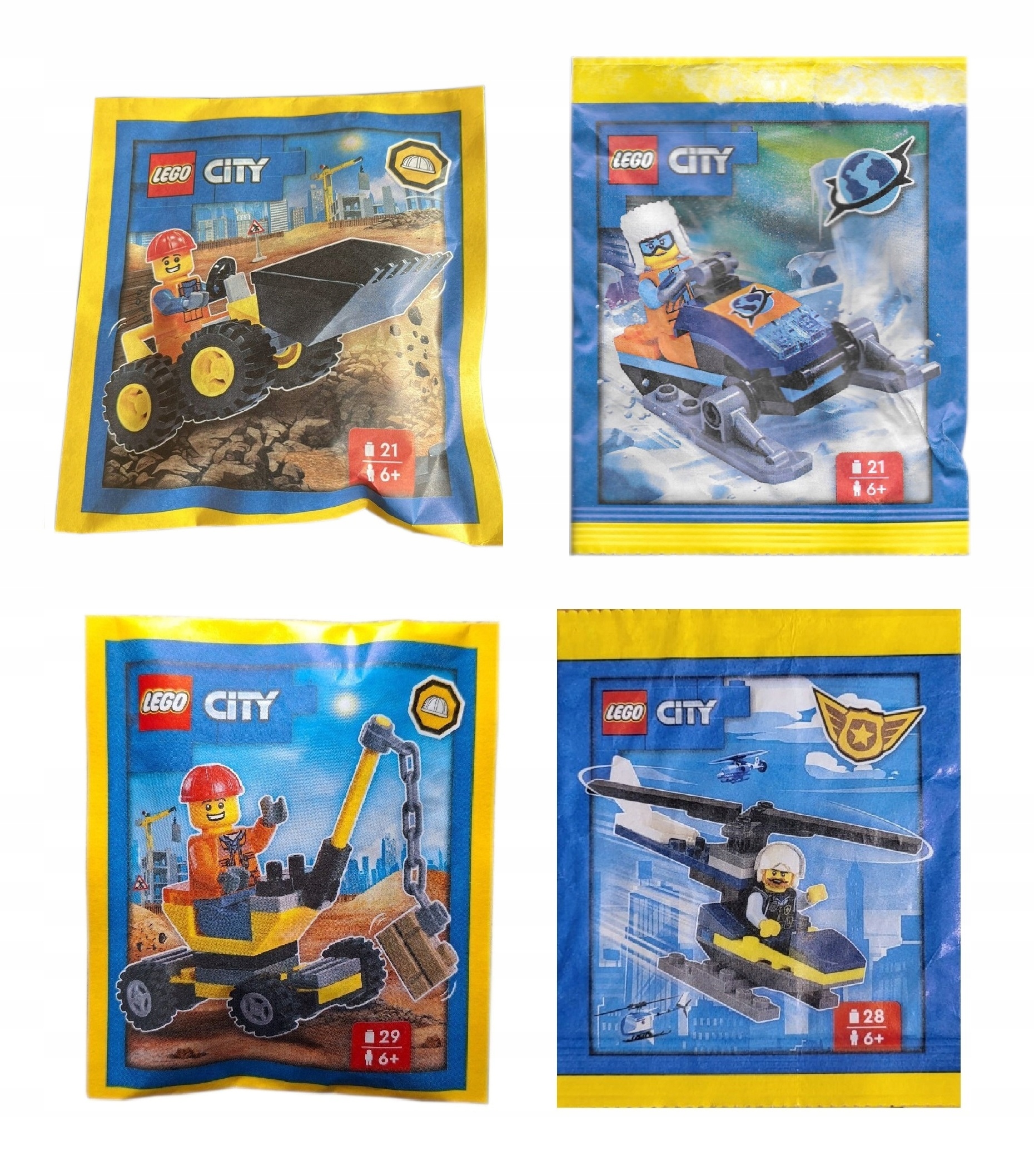 Lego City Polybag Foilpack Zestaw C07