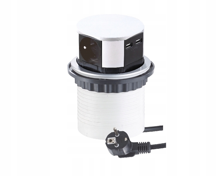 Nábytková Zásuvka Výsuvná Zapuštěná Tetra Box Usb