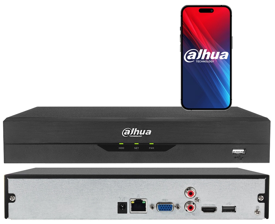 Ip rekordér Dahua 8 kanálů NVR4108HS-EI WizSense Analytická aplikace
