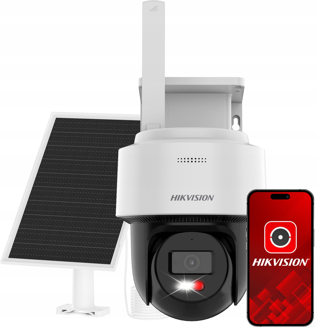 Vonkajšia kamera Lte 4G DS-2CFSP4/4G 4MPx Hikvision Solárny Panel 9000 mAh