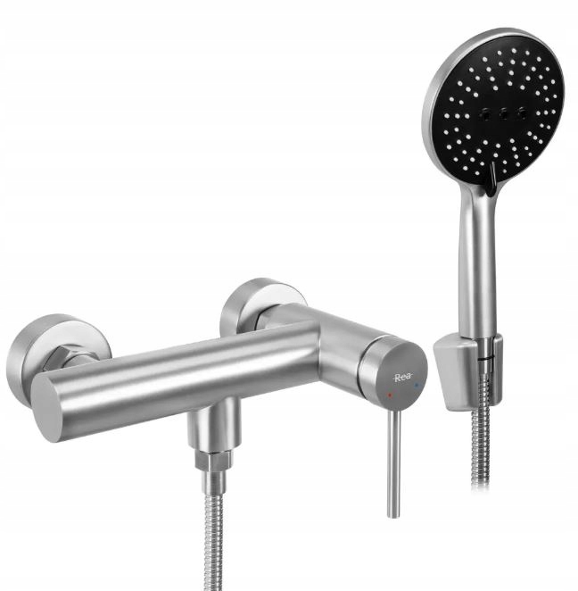 Sprchová Batéria JS-701304N Foss Brúsený Nikel Rea