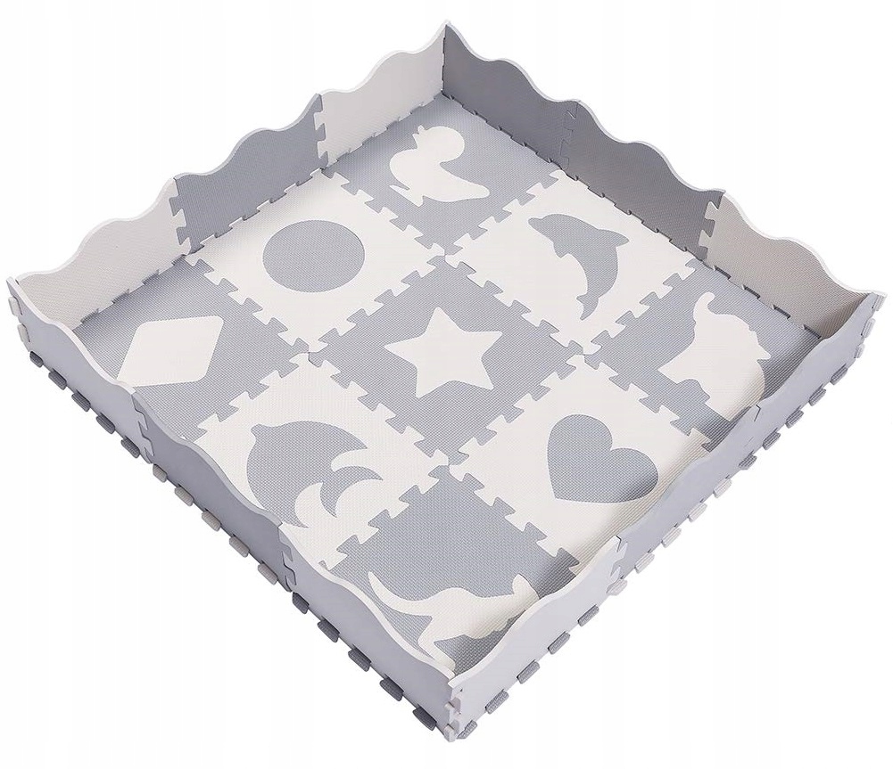 MATA PIANKOWA PUZZLE PIANKOWE EDUKACYJNE DLA DZIECI GRUBA SKŁADANA KOJEC Wiek dziecka 2 lata +