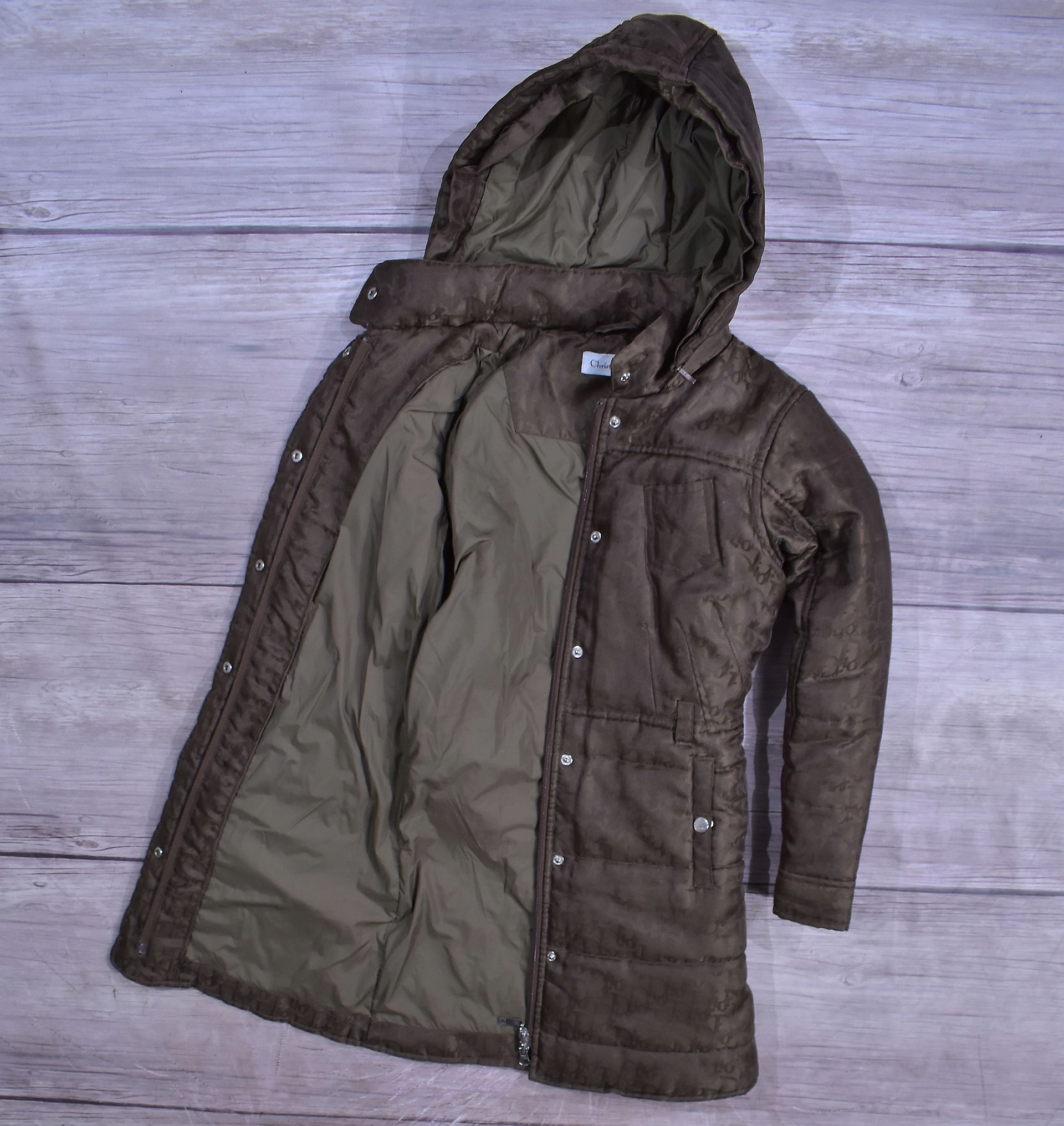 CHRISTIAN DIOR Dziecięca Kurtka Parka Logo 10 Lat • Cena, Opinie