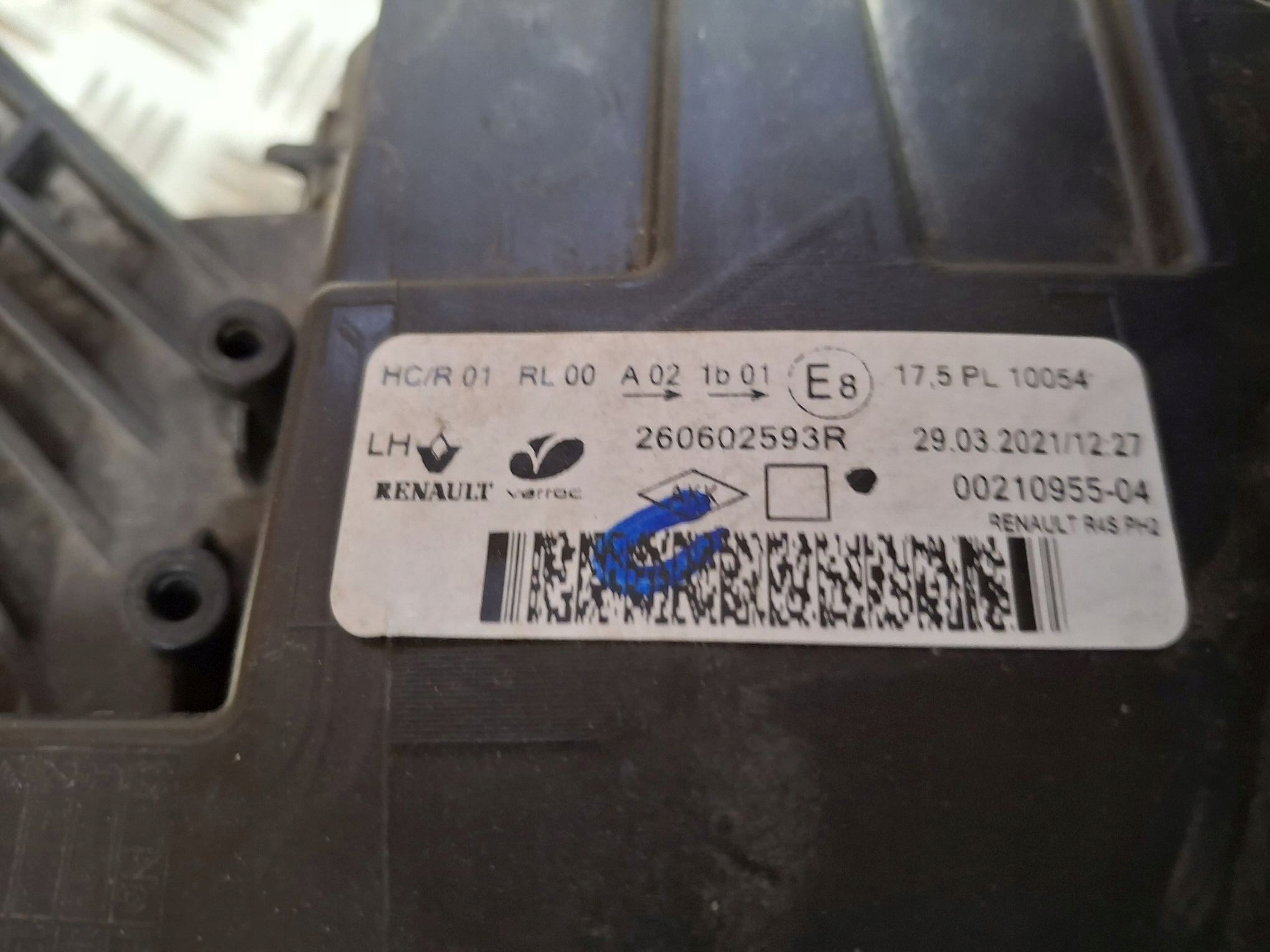 light left front LED RENAULT TWINGO III LIFT 2018R->