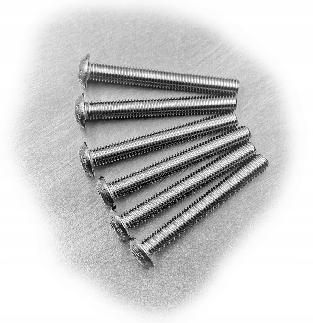 

M4x35 Śruba Kulista imbus Nierdzewna A2 7380 (10)